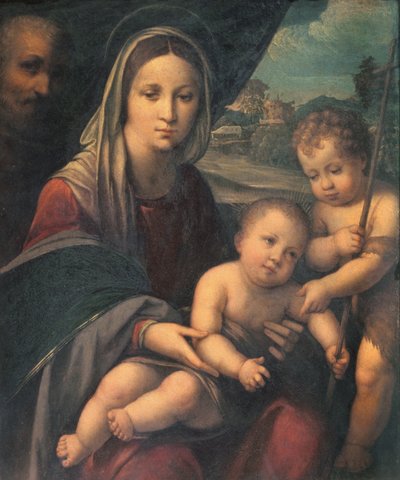 Madone et Enfant avec le jeune Saint Jean-Baptiste - Niccolò Pisano